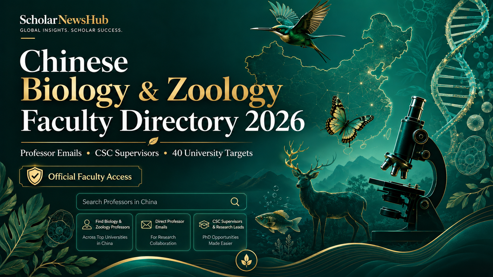 Chinese Biology Faculty Directory 2026 Chinese Biology Faculty Directory