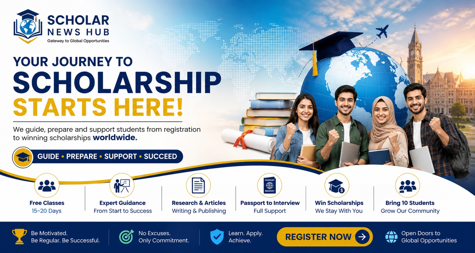 Scholarship Preparation Program 2027: Free Training Sessions for Serious Students