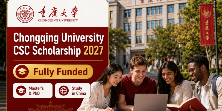 Chongqing University CSC Scholarship 2027