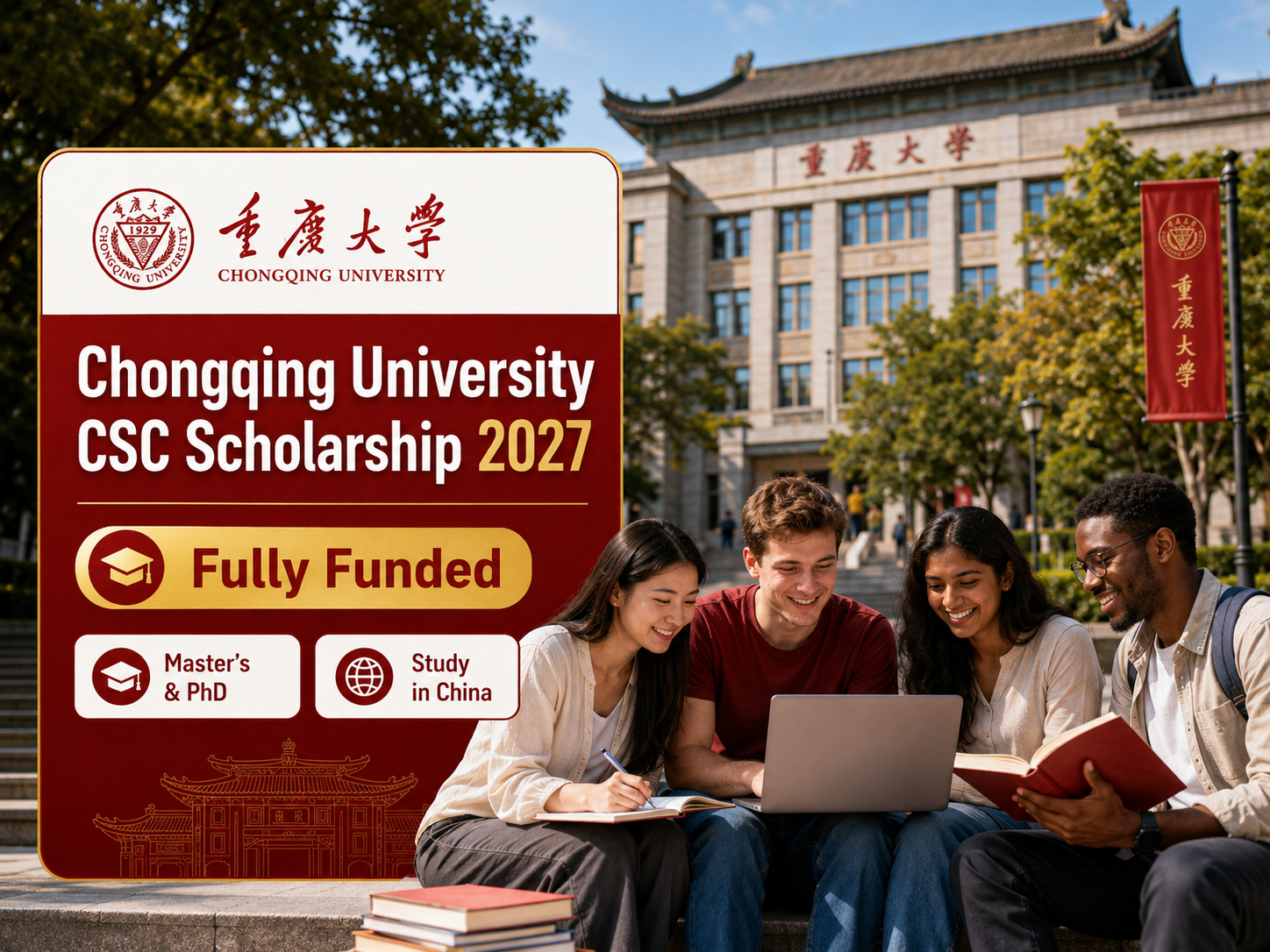 Chongqing University CSC Scholarship 2027