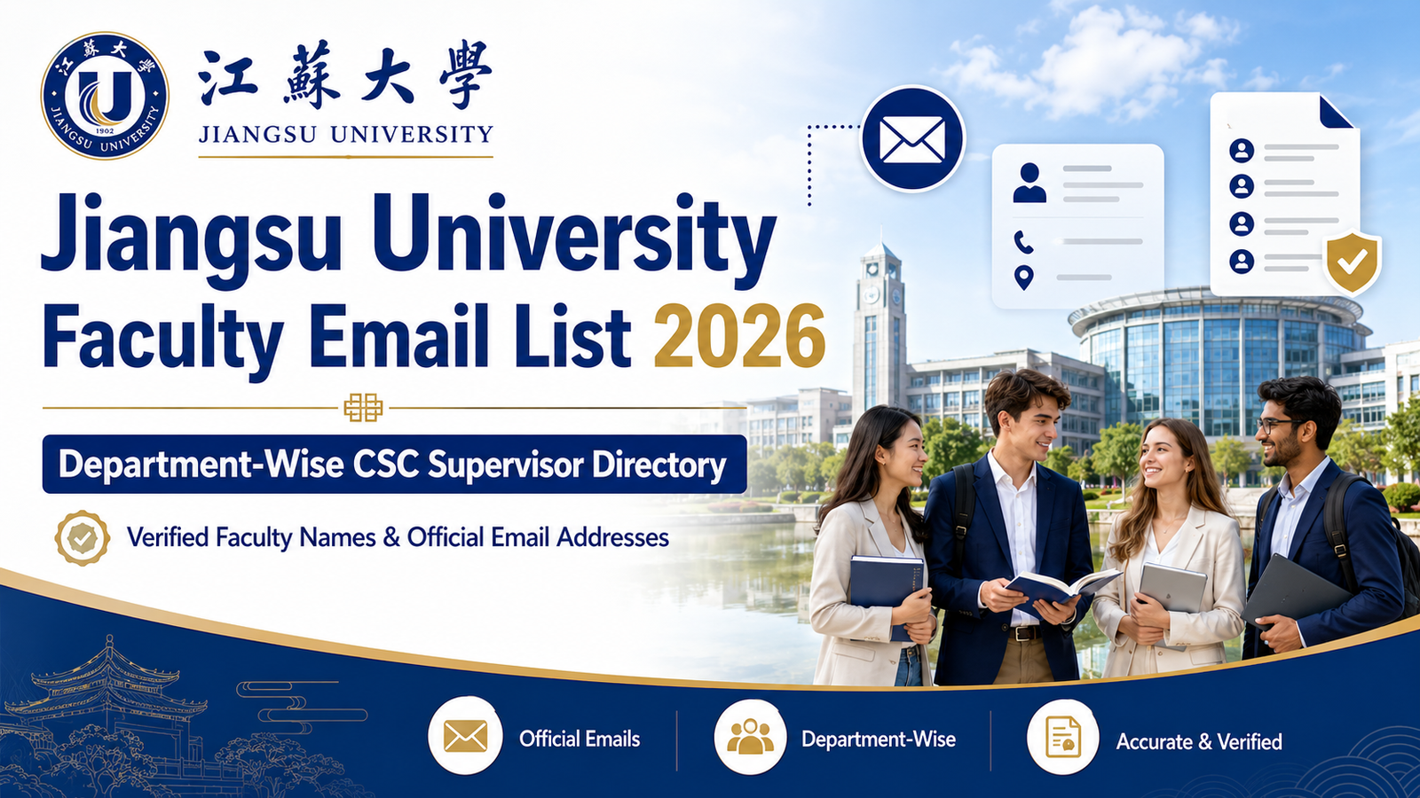 Jiangsu University faculty email list